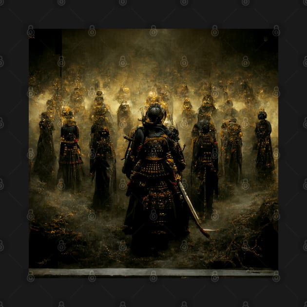 The Army of the Dark Samurais - Black and Gold by Classical