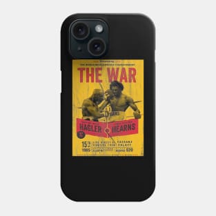 The W.A.R Of Marvin Hagler Phone Case