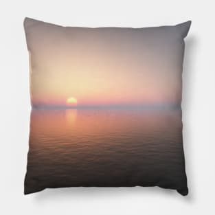 The Ocean Sunrise Pillow