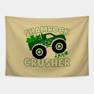 Shamrock Crusher Truck Tapestry