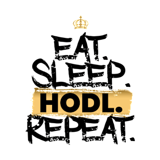 Eat Sleep Hodl Repeat T-Shirt