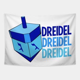 Dreidel Dreidel Dreidel Hanukkah Tapestry