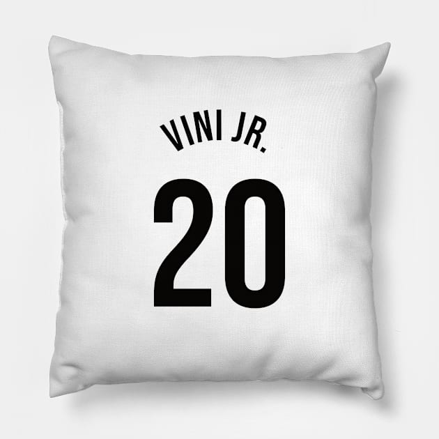 Vini Jr 20 Home Kit - 22/23 Season Pillow by GotchaFace