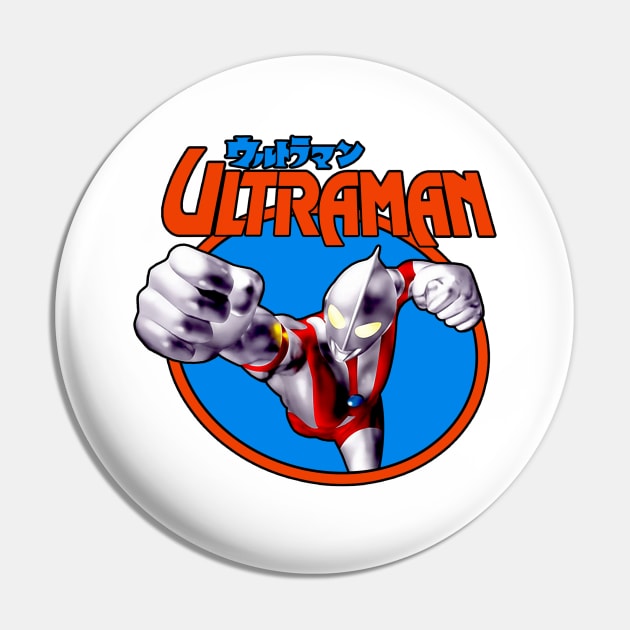 Ultraman (Alt Print) Pin by Nerdology