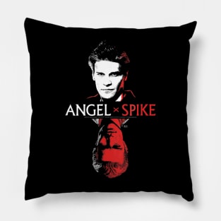 Buffy Face To Face Angel Spike Pillow