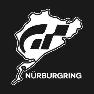 Nurburgring Nordschleife Race Track, GT, Gran Turismo T-Shirt