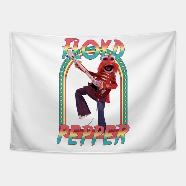 Floyd Pepper Muppets Tapestry by Puaststrol