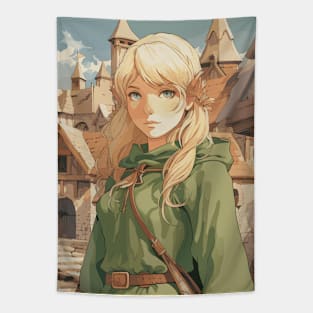 Blonde Elf Tapestry