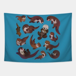 Otter Tapestry