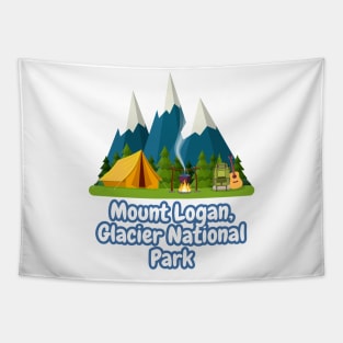 Mount Logan, Glacier National Park Tapestry