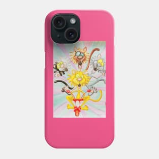 Moto Cats Phone Case