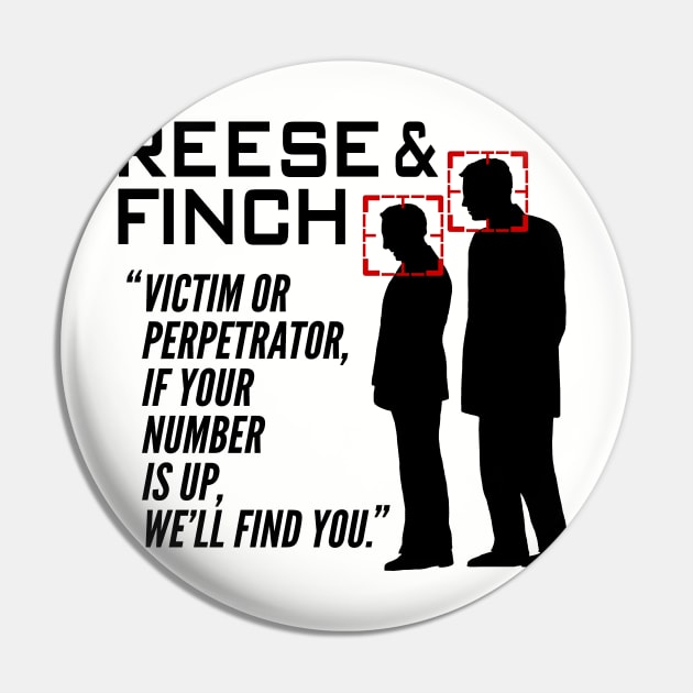 Victim or Perpetrator Pin by klance