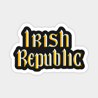 Irish Republic - 1916 Easter Rising Flag Magnet