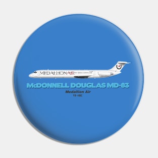 McDonnell Douglas MD-83 - Medallion Air Pin