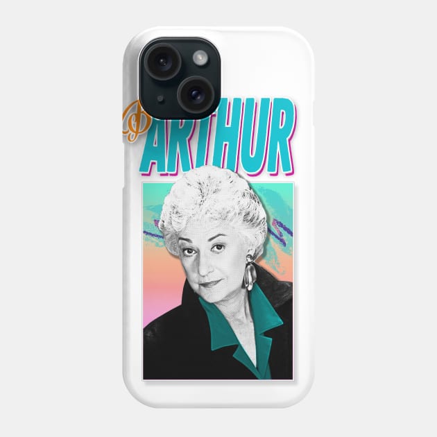 Bea Arthur Graphic Design 90s Style Hipster Statement Phone Case by DankFutura