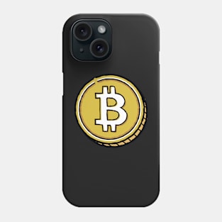 Bitcoin Doodle Phone Case