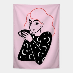 Red Hair Tapestry