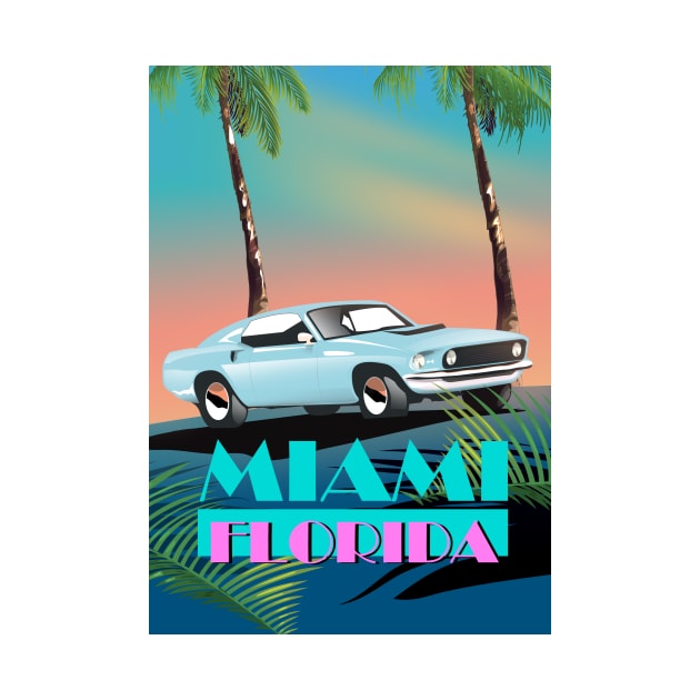 Miami Florida sportcar by nickemporium1