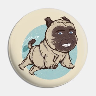 Freak Pug Pin