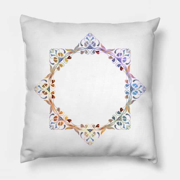 Colorful Geometrical Design Pillow by LloydLegacy2020