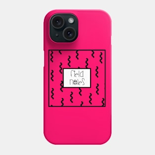 Pop art field notes Phone Case