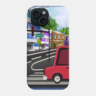 Cartoon street Phone Case