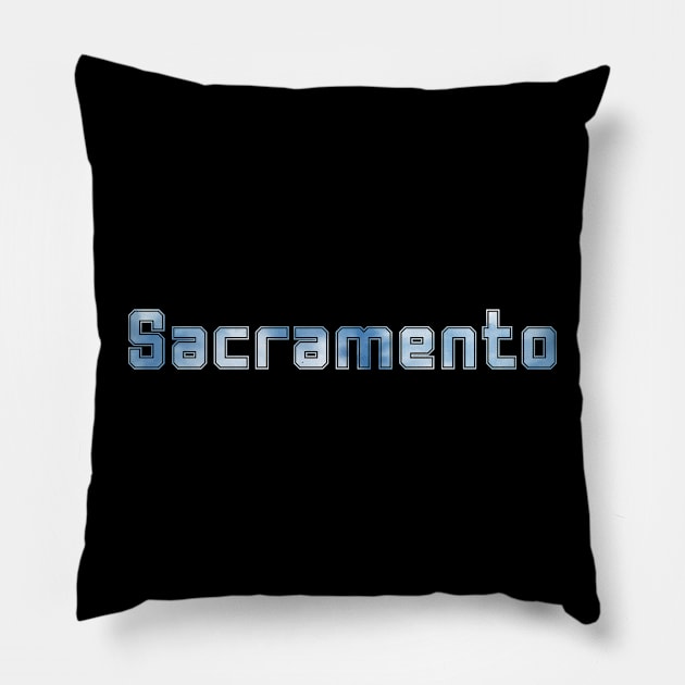 Sacramento Pillow by bestStickers