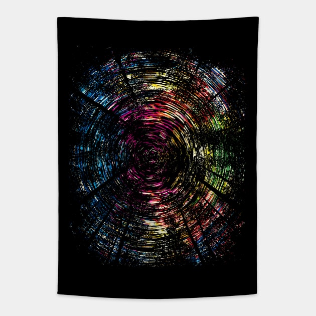 Star Trail Tapestry by Daletheskater