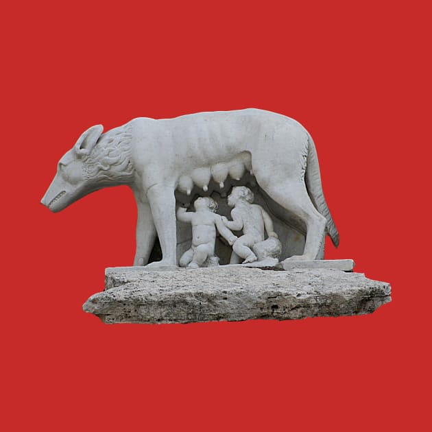 Capitoline Wolf Roman Empire Symbol by oknoki