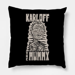 The Mummy Vintage Halloween Pillow