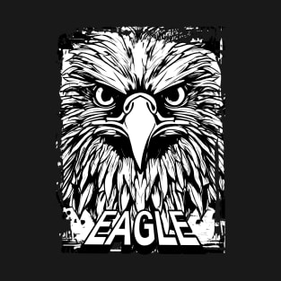 Eagle black and white T-Shirt