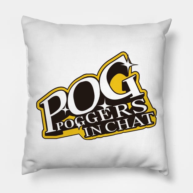 Persona 4 Golden Pog Pillow by crossroadsts