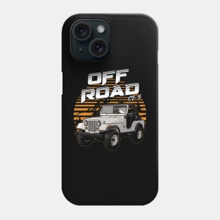 CJ-5 jeep car offroad name Phone Case