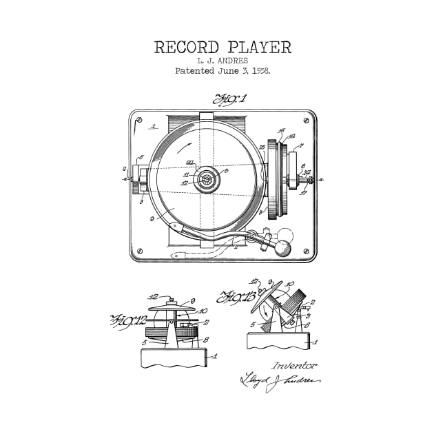 RECORD PLAYER by Dennson Creative