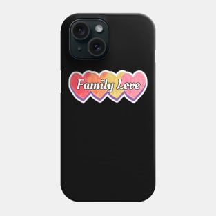 Family love,Happy day，Cat family,Cat miaw love Phone Case