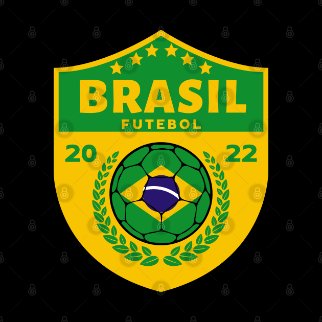 Brasil Football by footballomatic