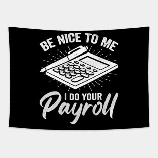 Funny Payroll Specialist Analyst Gift Tapestry