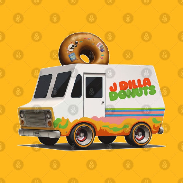 J Dilla Donuts Van by DankFutura