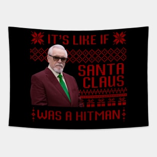 Logan Roy Christmas Succession Quote Tapestry