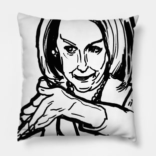 Nancy Pelosi Clap Meme - Funny Nancy Pelosi Clapping During State of the Union - Nancy Pelosi Meme House of Representatives Pillow