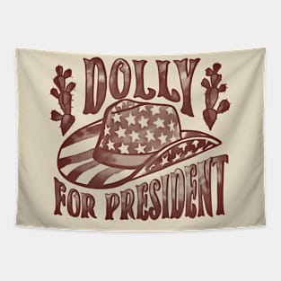 Dolly for President Tapestry