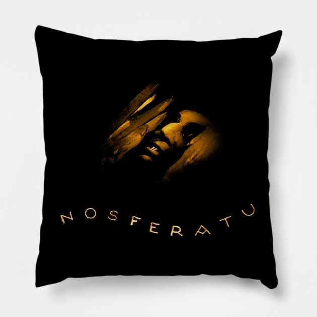 NOsferatu Pillow by WildBrownies