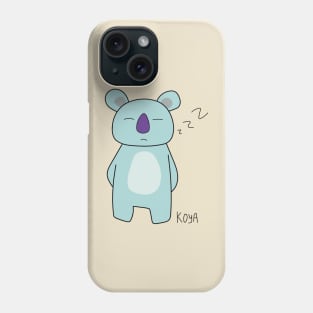 Koya BTS bt21 koala Phone Case