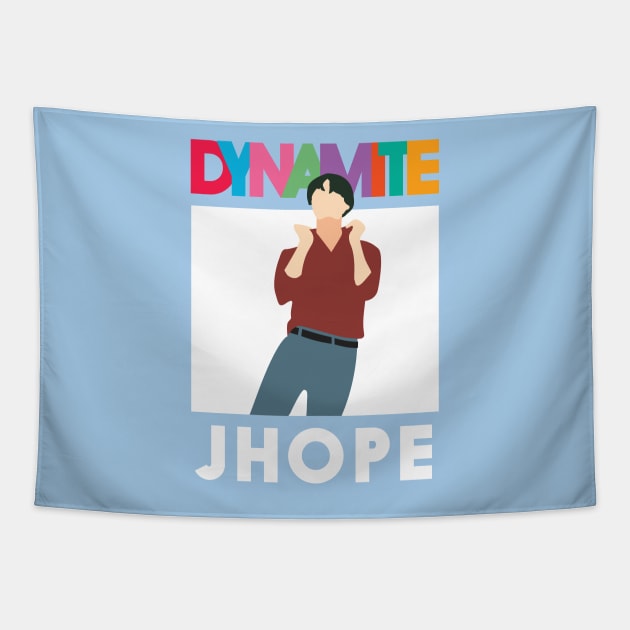 BTS DYNAMITE JHOPE Tapestry by YoshFridays