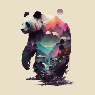 Standing Giant Panda T-Shirt