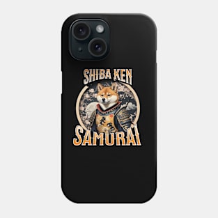 Shiba Ken Samurai Phone Case