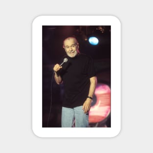 George Carlin Photograph Magnet