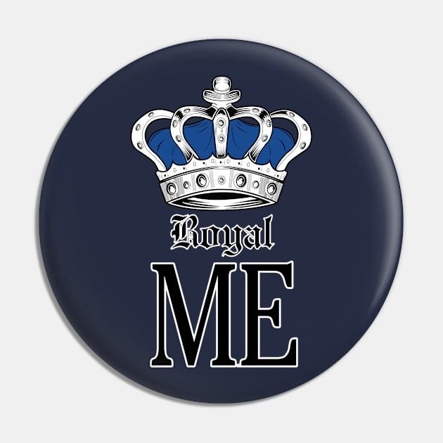 Royal Me - Blue Pin by adamzworld