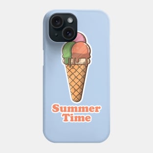 Scoop of Nostalgia: Creamsicle Summer Vintage Ice Cream Phone Case