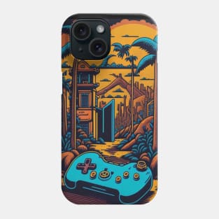 Retro Gamer's Delight - Unlocking Memories Phone Case